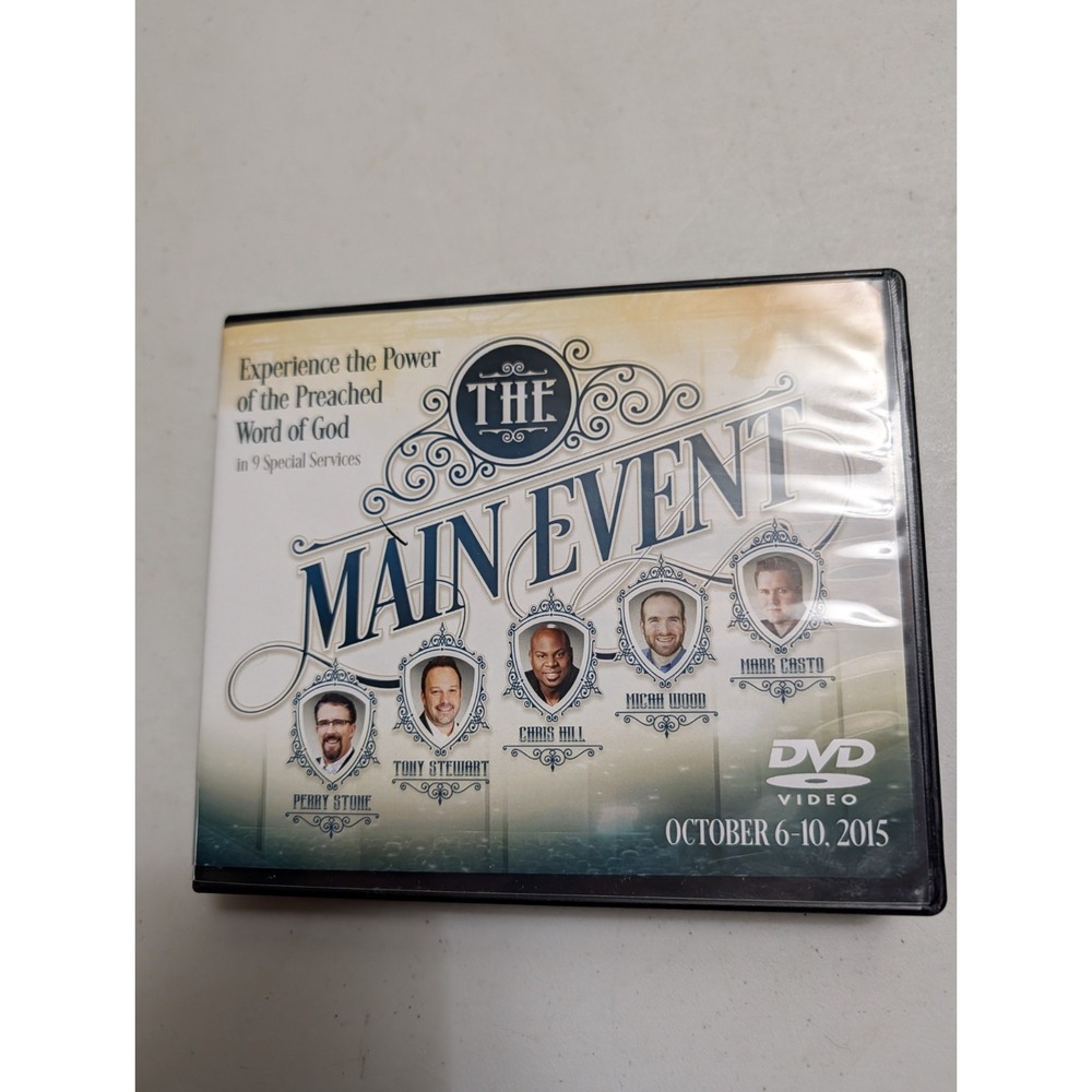 Perry Stone The Main‎ Event 2015 9-Disc AUDIO CD prophetic conference prophecy!